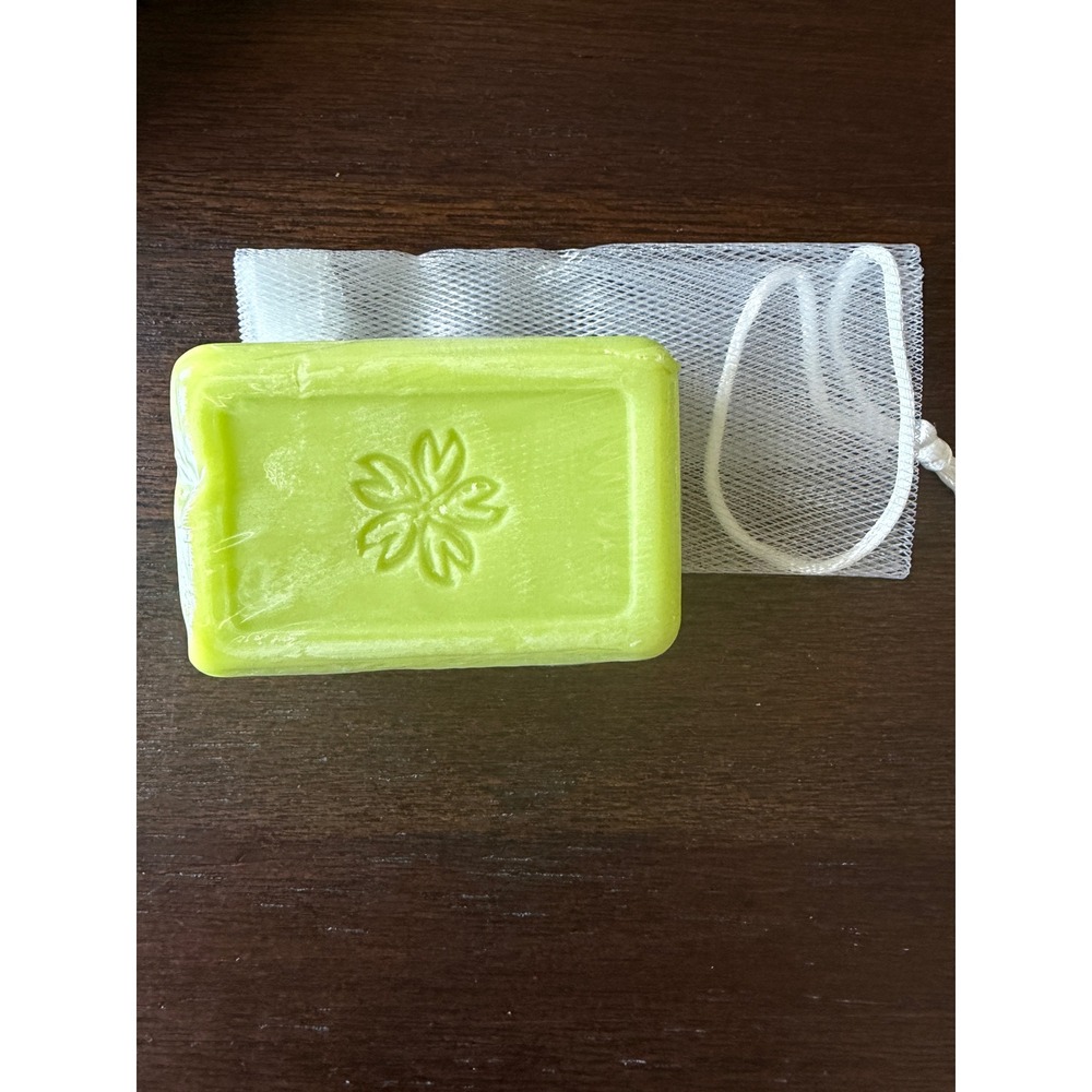 MIAOFUTONG Tea Tree Oil Antifungal Soap Bar 115g with Mesh Bag Acne Care